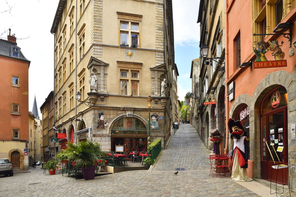 Une rue du Vieux Lyon